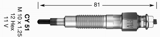 Bougie de préchauffage